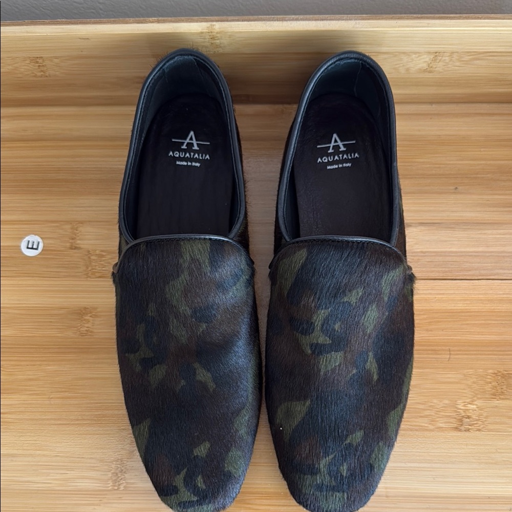 Aquatalia Men's Camouflage Loafers
